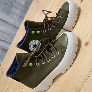 Converse CT All Star Boots Moss Gore-Tex Lugged Waterproof Leather Winter 7